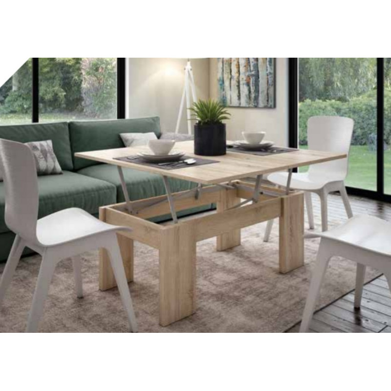 Mesa centro abierta comedor