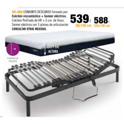 Conjunto descanso 90x190...