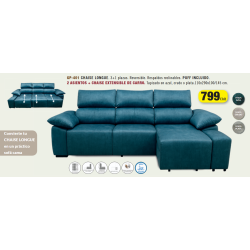 Sofá chaislogue cama en oferta